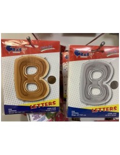 Ballon lettres de A à Z non gonflé