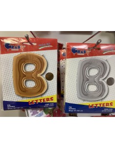 Ballon lettres de A à Z non gonflé 2