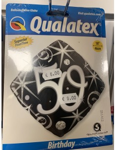 Ballon anniversaire de 18 à 100 ans non gonflé 2