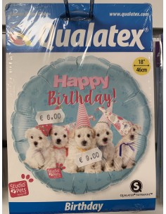 Ballon anniversaire animaux non gonflé 2