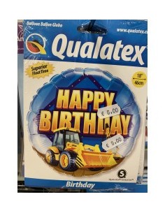 Ballon anniversaire garçon non gonflé