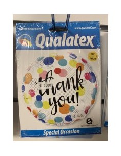 Ballon thank you non gonflé