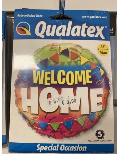 Ballon welcome home non gonflé 2