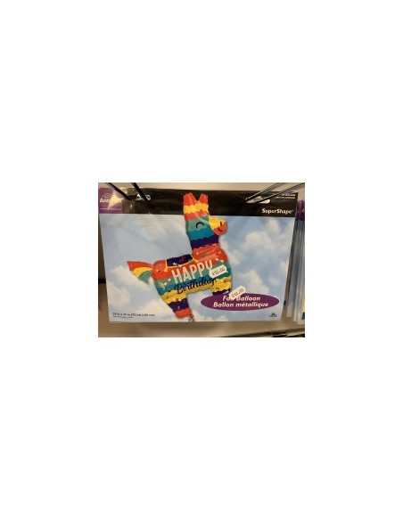 grand Ballon anniversaire non gonflé