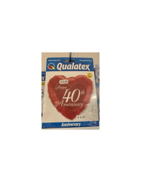 ballon anniversaire de mariage non gonflé