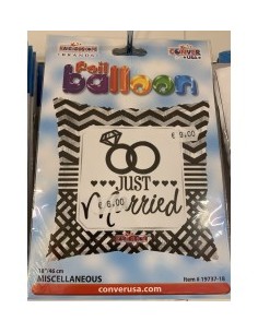 ballon mariage non gonflé