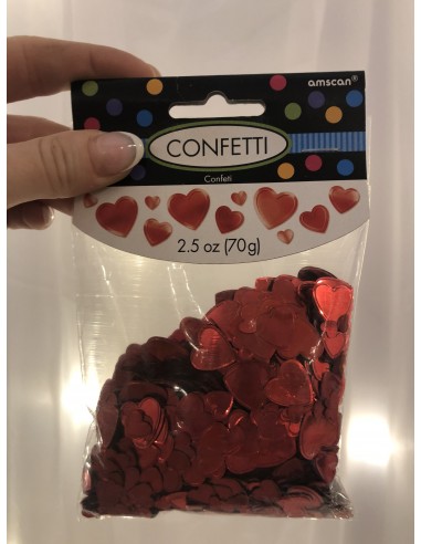 Confettis en coeur