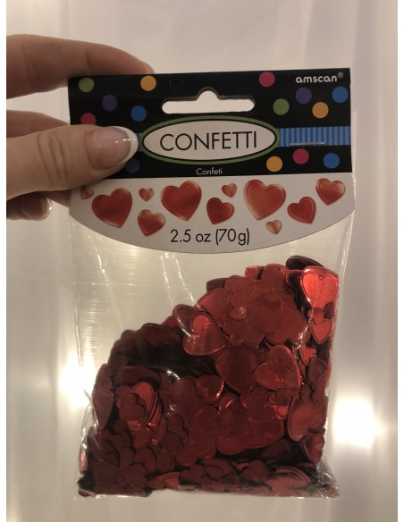 Confettis en coeur