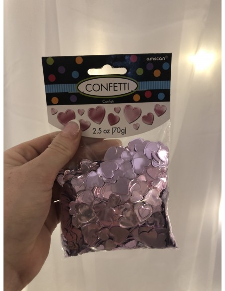 Confettis en coeur