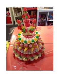 Pièce montée 3 étages étroite