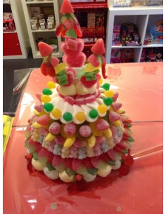 Pièce montée 3 étages étroite 2