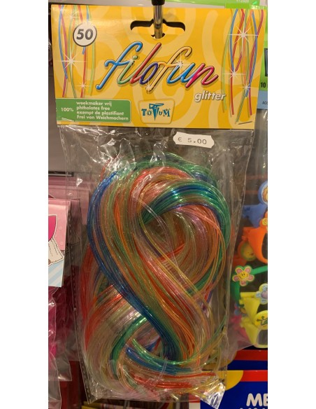 scoubidous pailletés