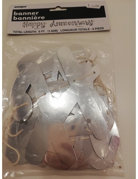 Bannière Happy Anniversary