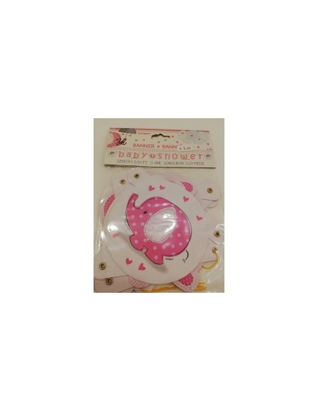 Bannière baby shower