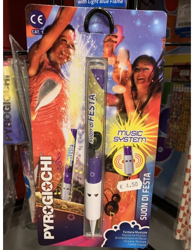 Pyrotechniques fontaine musicale