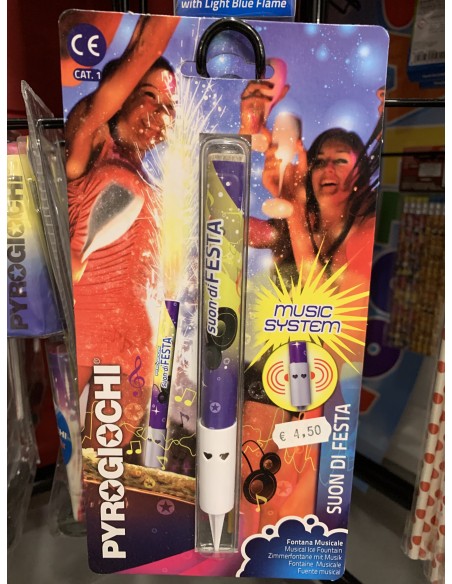 Pyrotechniques fontaine musicale